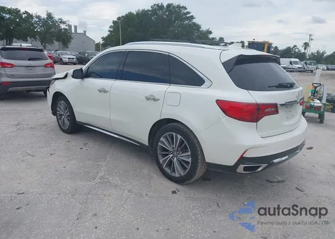 2017 Acura Mdx Technology Entertainment Pkgs z USA, uszkodzony, nr VIN 5FRYD4H70HB032491